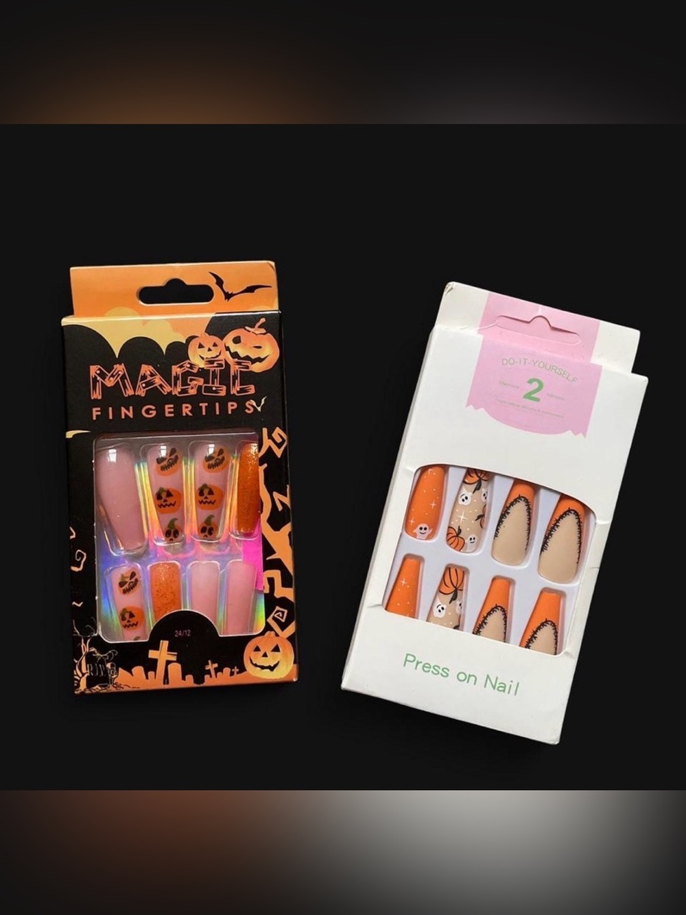Halloween nail set